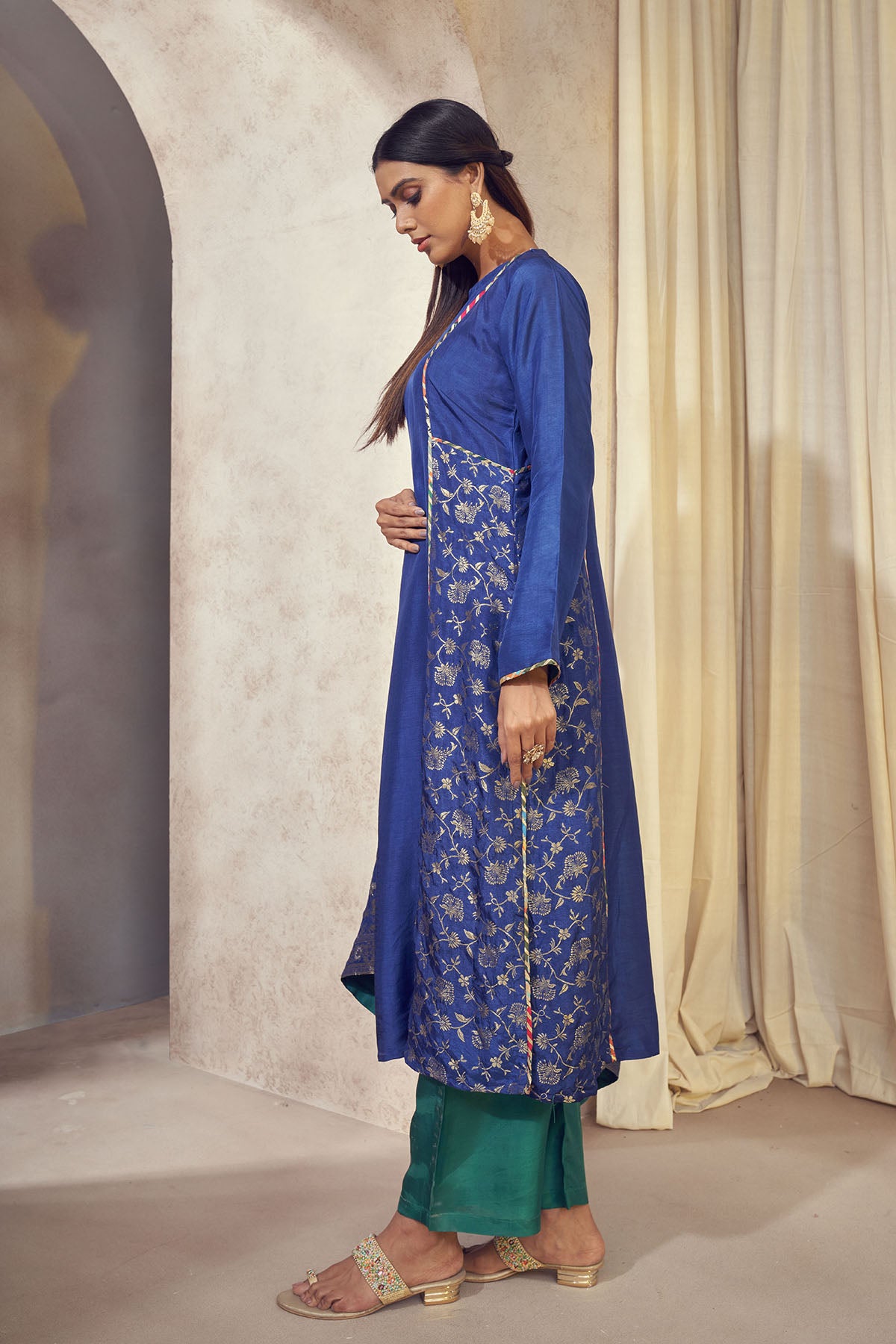 Tehzeeb Paneled kurta set