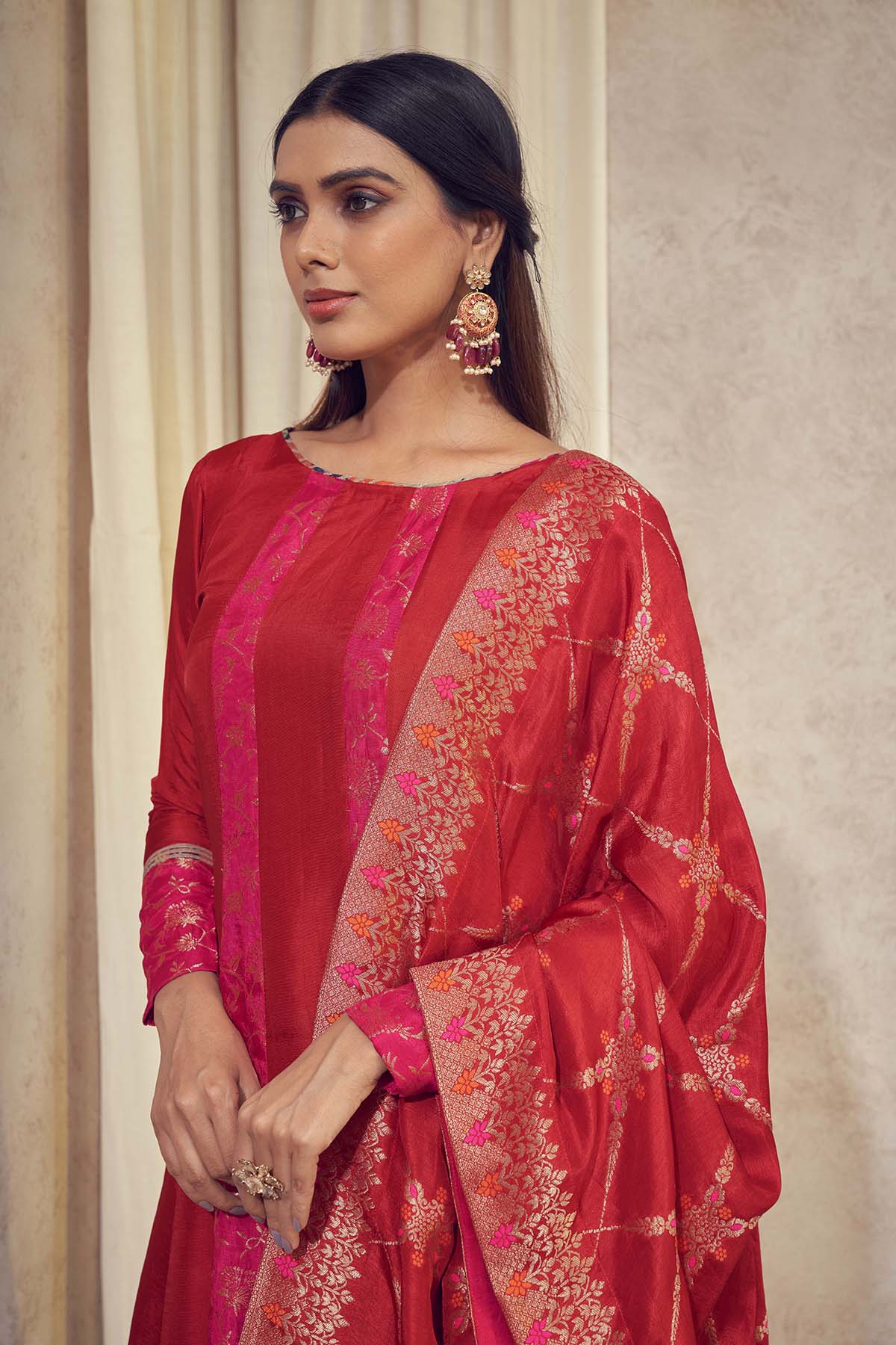 Tehzeeb Anarkali set