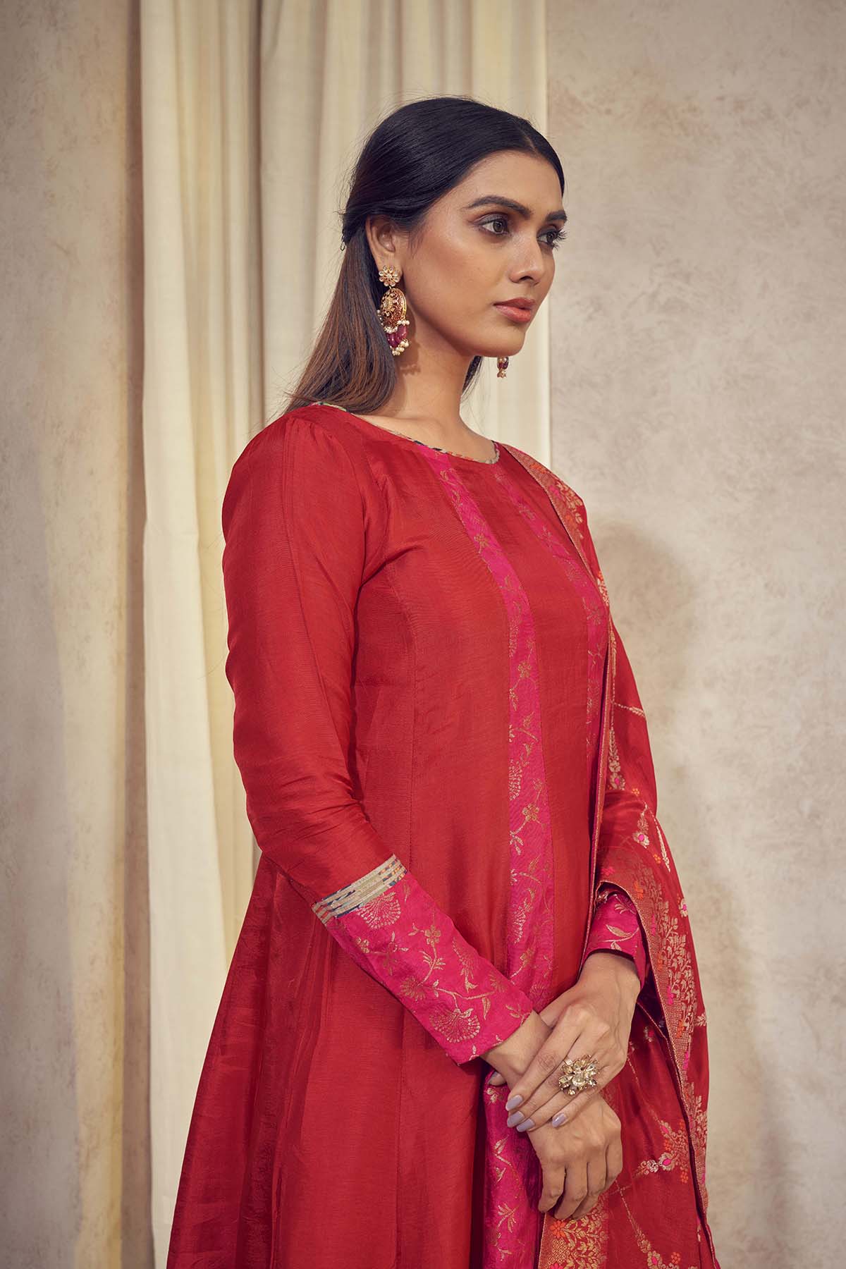 Tehzeeb Anarkali set