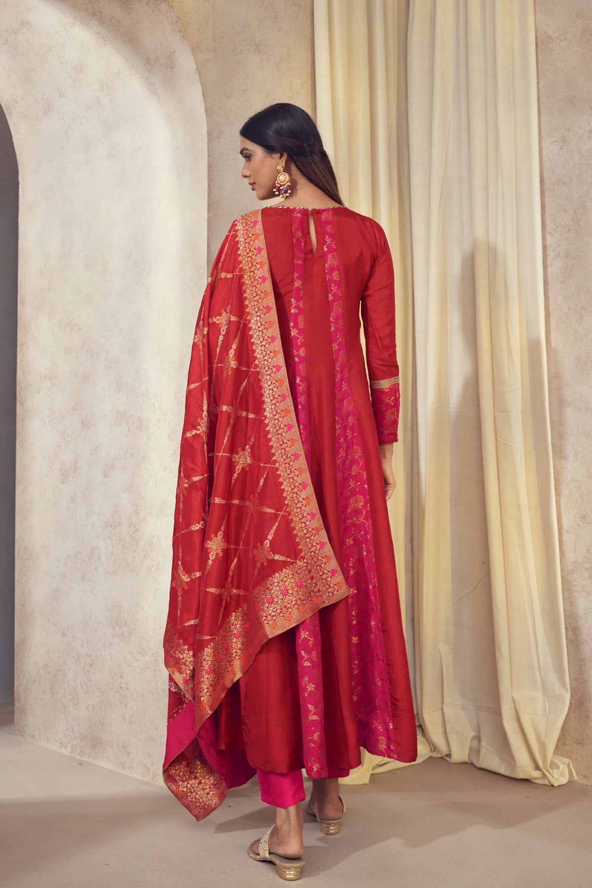 Tehzeeb Anarkali set